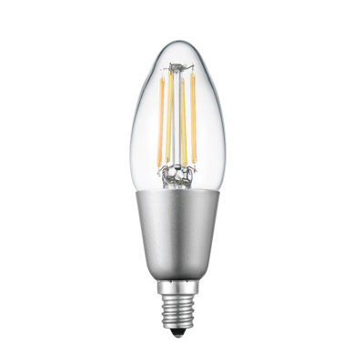 4.5 Watt (40 Watt Equivalent), B11 LED Smart, Dimmable Light Bulb, Tunable White E12/Candelabra Base