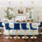360°Swivel Adjustable Counter Height Bar Stools-1460294606-1460294599-1460294585