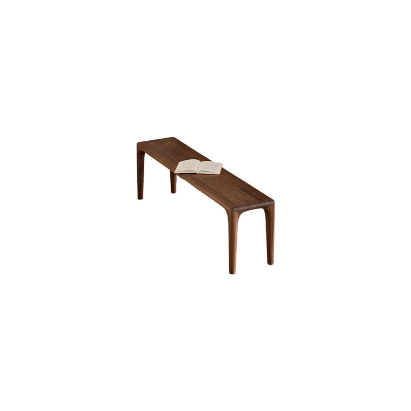 Modern Style Solid Wood Bench Solid Wood Bench, 17.71" H x 47.24" W x 12.59" D