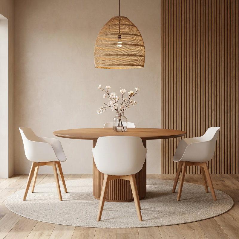 Neve Dining Room Chairs, White, 4
