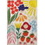 Light-Toned Multi-Coloured Flower, Rose, and Strawberry Patterned Creative Modern Decorative Rug-294360708
