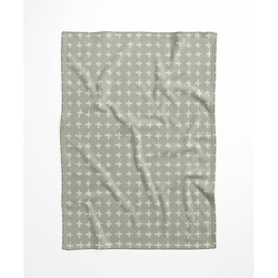 Check Velveteen Fleece Blanket