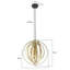1 - Light Stainless Steel Geometric Pendant