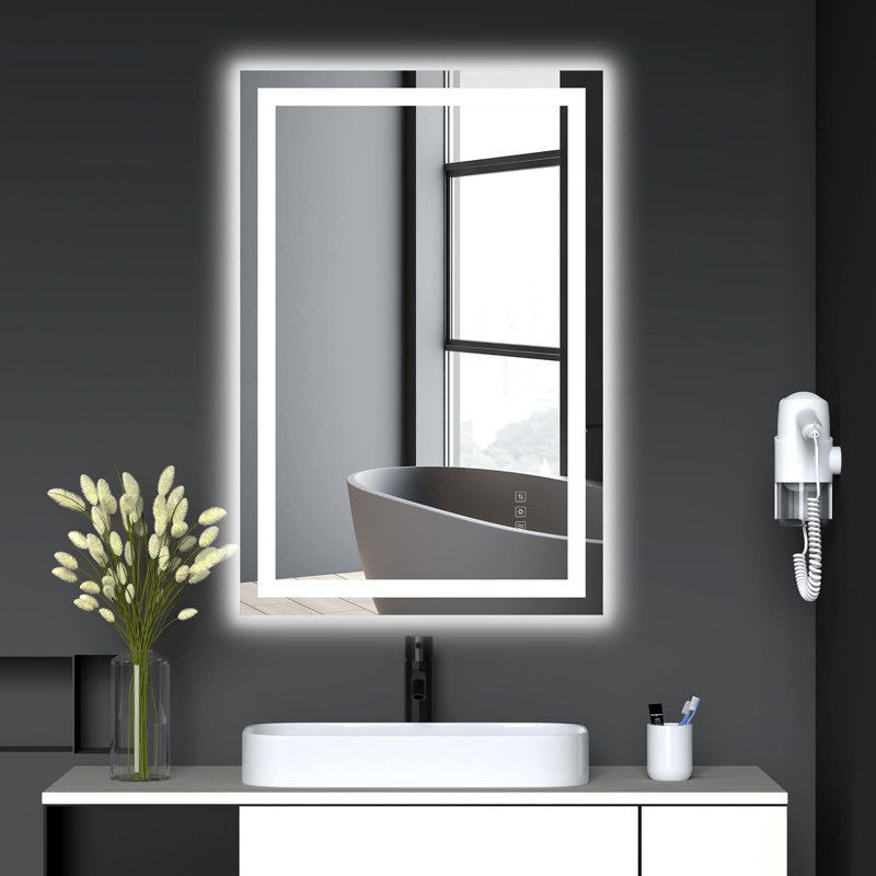Gulesta Rectangle Wall Mirror, 41" x 30"