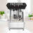 Bar Style Popcorn Machine, 6-ounce Popcorn Maker Popper, Black