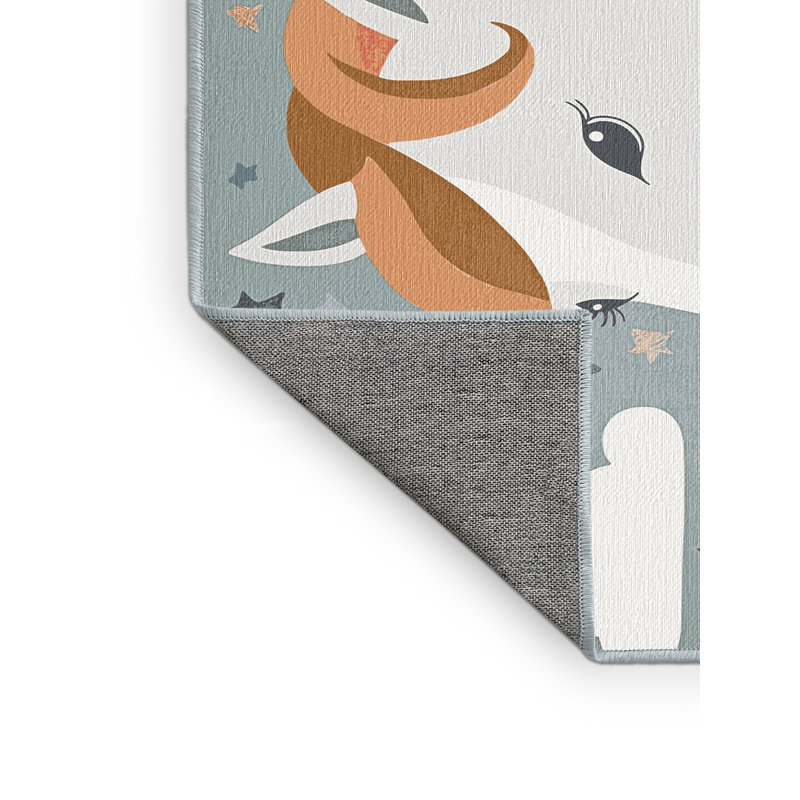 Tapis pour enfants East Urban Home, Rectangulaire 7 pi x 10 pi