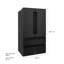 ZLINE 36" Autograph Edition 22.5 cu. ft Freestanding French Door Refrigerator with Ice Maker in Fingerprint-88089457