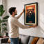 Bold Bear Retro - Framed Print-1816966040-1816966046