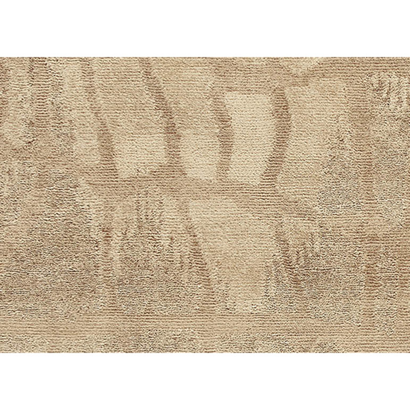 Hand Knotted Abstract Area Rug in Brown/Nutmeg, Rectangle 8' x 10'