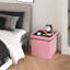 Repose-pieds pliant avec repose-pieds en velours-1761303194