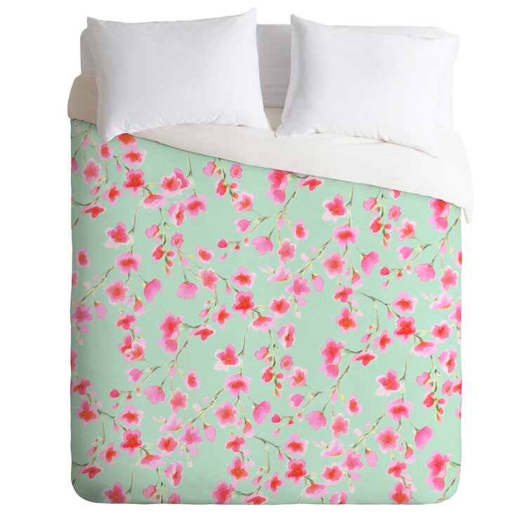 Deny Designs Jacqueline Maldonado Floral Duvet Cover | Wayfair