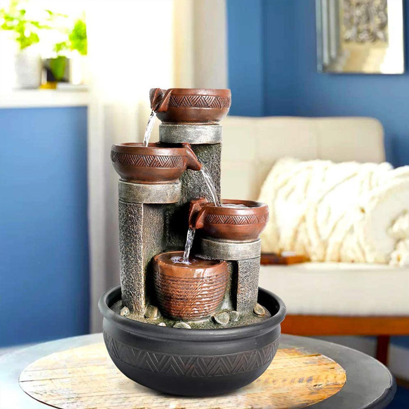 Fontaine en résine Philips avec lumière