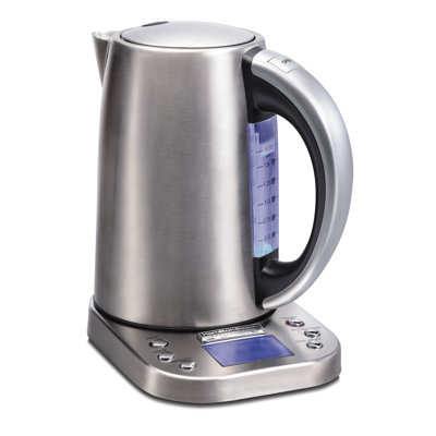 Hamilton Beach Professional Electric Kettle with Digital Controls, 6 Preset Temperatures, LCD Screen,41028C