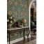 Papier peint floral botanique foncé-282084806