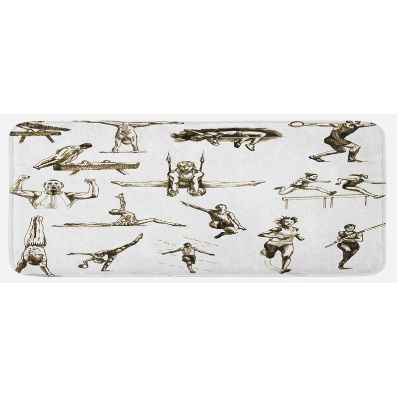 Tapis de cuisine olympiques
