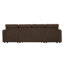 Canapé-lit modulaire convertible avec lit escamotable, méridienne de rangement et porte-gobelets-2086783013