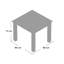 Oak Solid Wood Dining Table