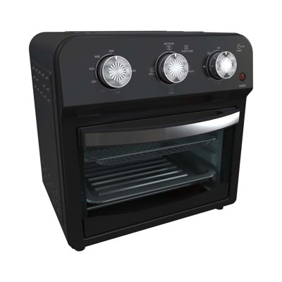 Four grille-pain à friteuse à air 12,5 pte, four de comptoir multifonction 7 en 1 pour la cuisson, le rôtissage et les grillades