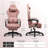 Gaming Chair, Ergonomic Computer Office Chair, High Back Office Chair With Pocket Spring Cushion, Lumbar Support, Adjustable Linkage Armrests & Footrest-1642137225-1642185143