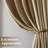 Dessy Velvet  Curtains 2 Panel Set Super Soft luxury Rod Pocket Back Tab Curtains-1792863637-1784267429