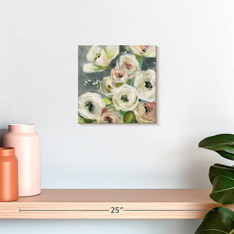 Summer Ranunculus, 10" H x 10" W