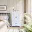 Armoire de rangement blanche 27 po