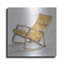  «Retro Comfort 4» par Ethan Harper, art mural en métal, 24 po x 24 po-658832609