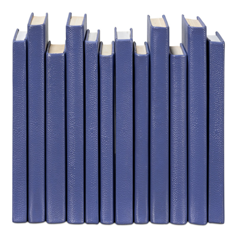 Livre Shagreen fait à la main et décoratif, Bleu