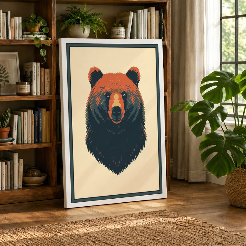 Print, 18x12 - 45.7 x 30.5 cm, Terracotta Border