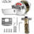 Vizilok ADA Stylish Door Lock Featuring Indicator and 1-Touch Push-Button in Multiple Colors & Sizes-101800811-101800806