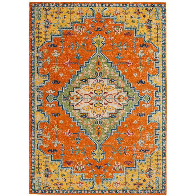 Welden Oriental Indoor Rug, Rectangle 5'3" x 7'3"
