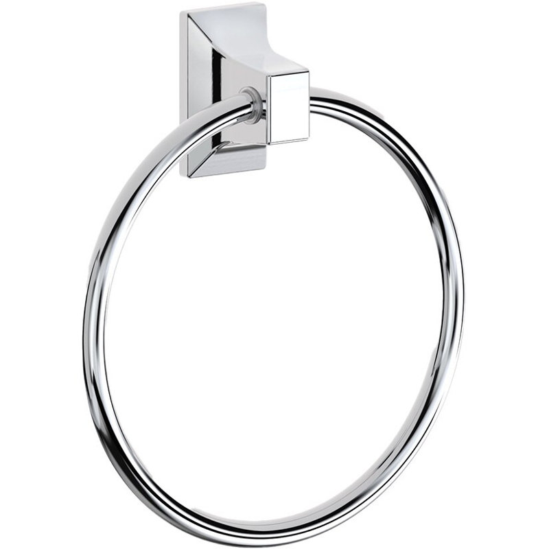Sunrise Towel Ring - Polished Chrome