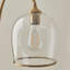 152cm Brushed Arched Floor Lamp