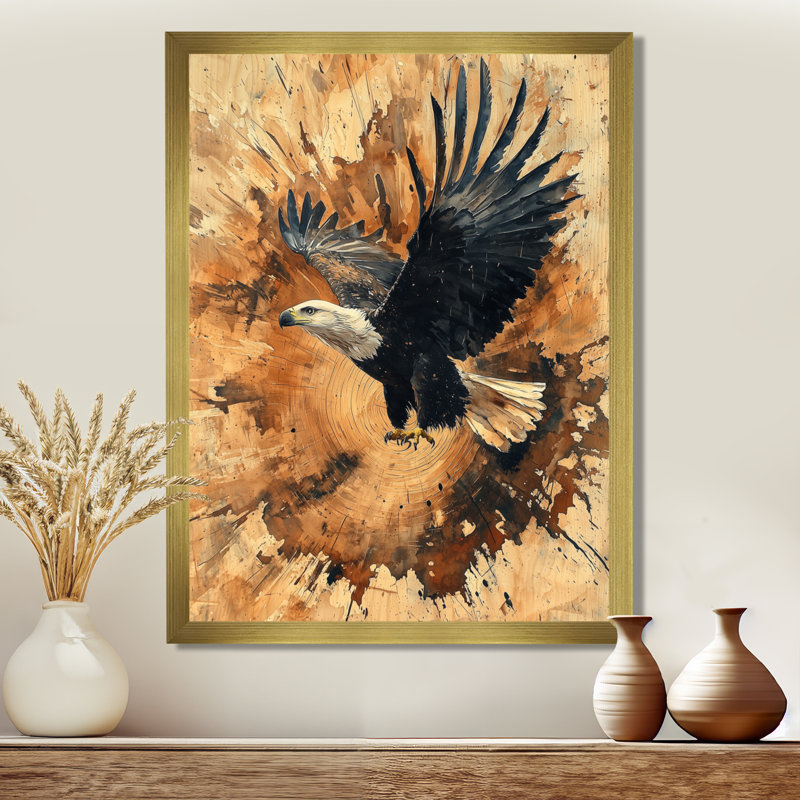 Knauer - Animals Wall Art, 40" H x 30" W, Single Picture Framed Print, Gold