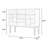 Nordic locker Japanese sideboard cabinet