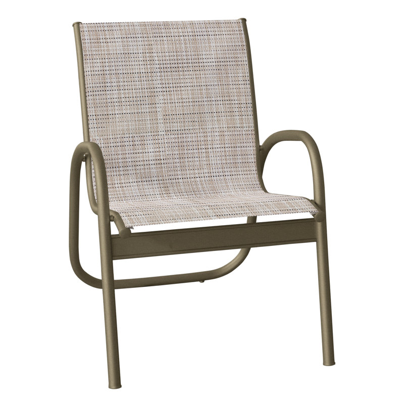 Fauteuil de patio Gardenella, Bois de plage texturé, Ella