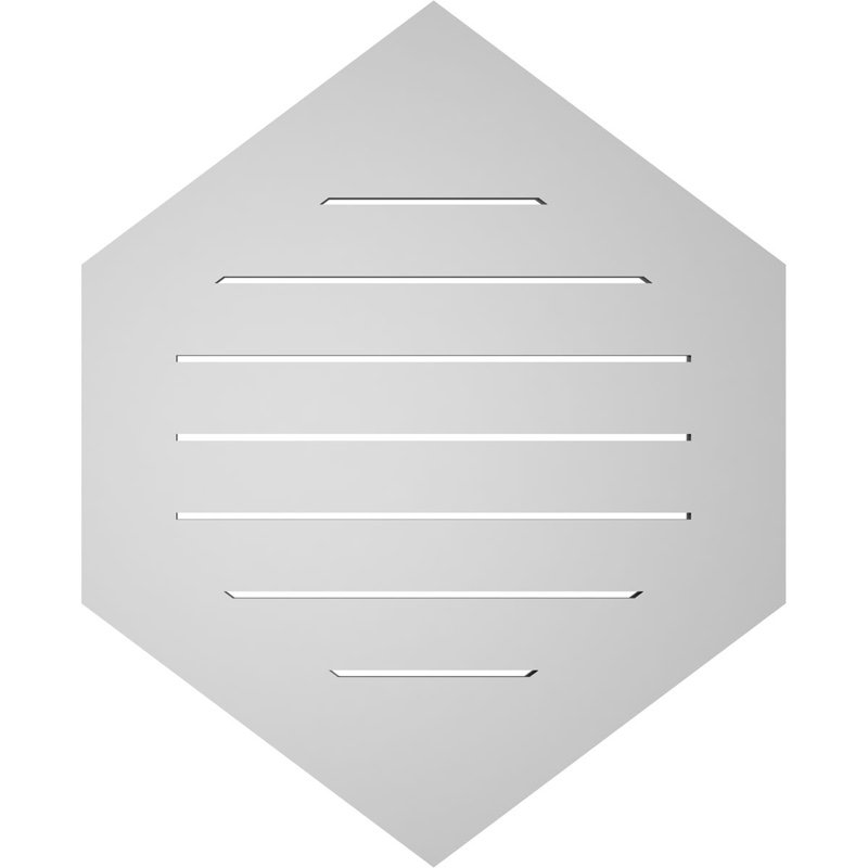 Pente verticale verticale en uréthane 9 pi, H 1 po x l 26 po x L 32 po