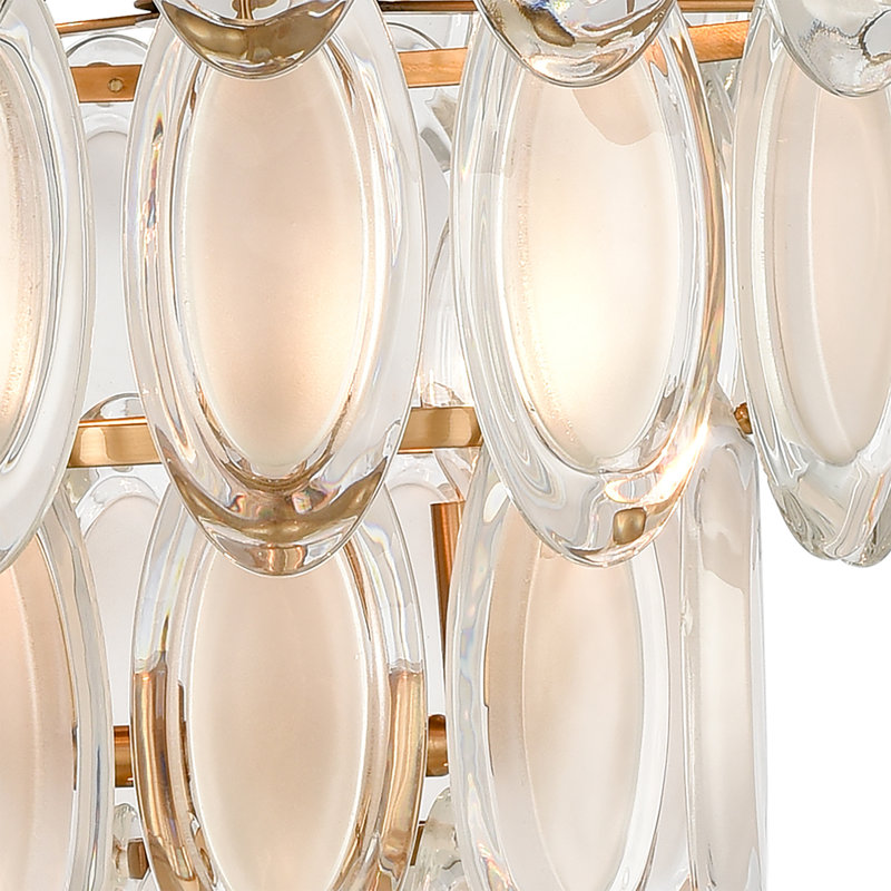 Lustre à 8 lumières de 20 po Curiosity - laiton vieilli