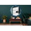 Huldar Glass Flat Wall Mirror