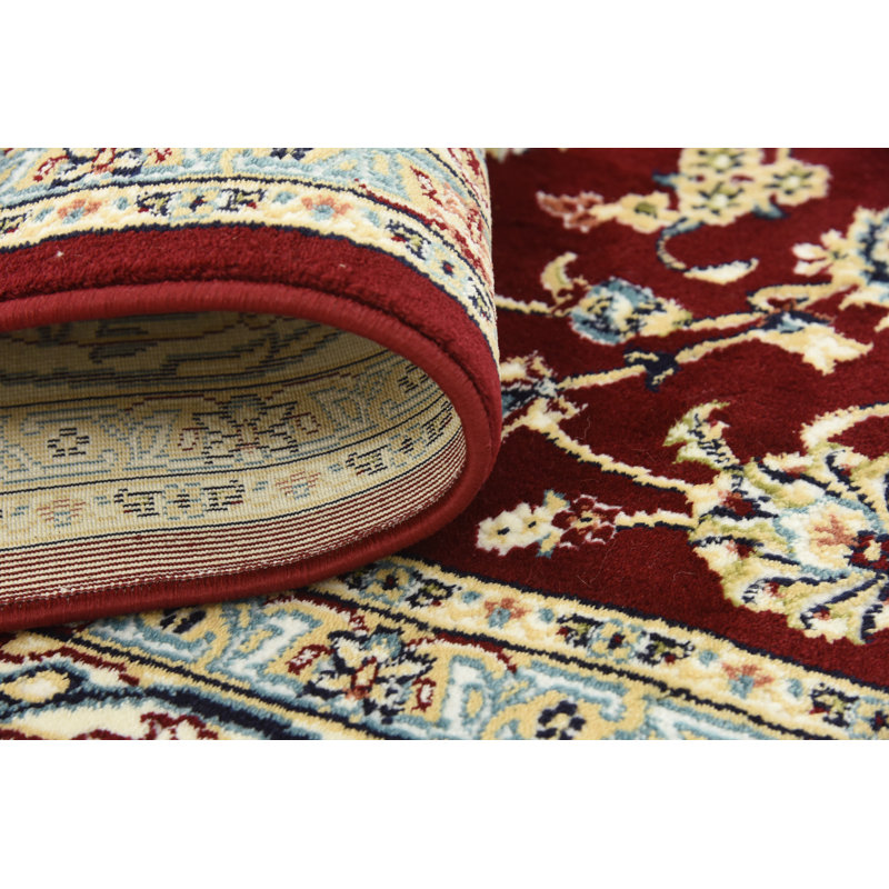 Jackson Oriental Indoor Rug, Rectangle 7'10" x 10', Burgundy