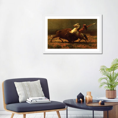 The Last of the Buffalo, C. 1888 par Albert Bierstadt, reproduction d’art