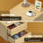 Polyfurniture MDF Nightstand (2 drawers)-101635642