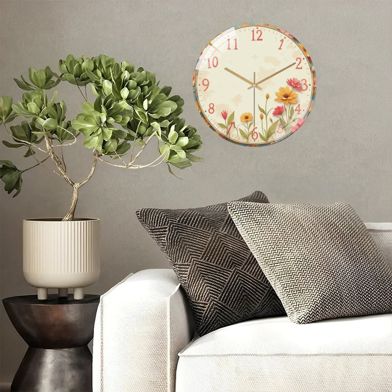 Horloge murale 12 po