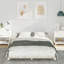 Floor Bed Frame Solid Pine Wood-304958898-304958901