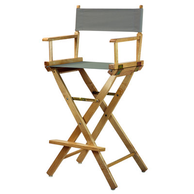 Chaise de réalisateur pliante de 30 po avec toile