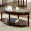 Élégante table basse transitionnelle 1pc