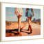 «A Walk In the Desert» par Andreas Magnusson, impression sur bois encadrée