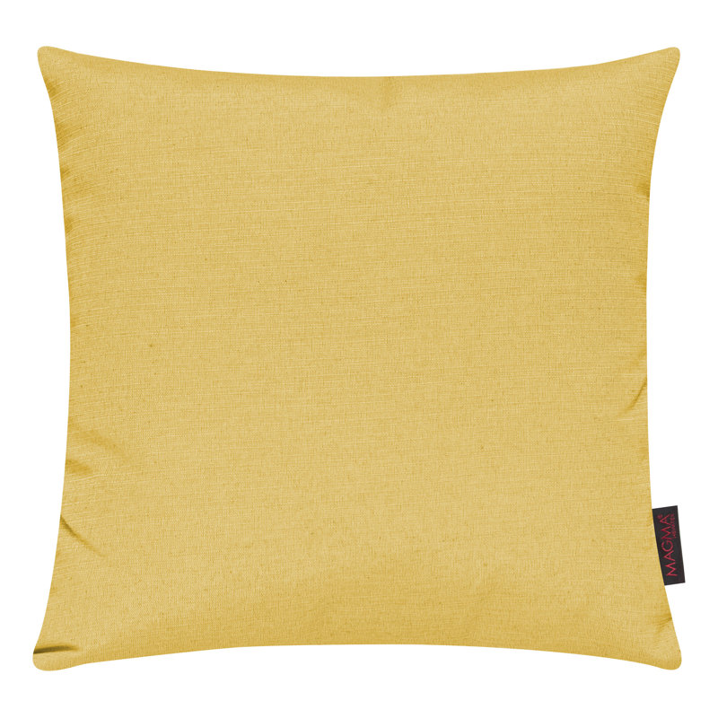 Coussin décoratif Fino, 15 po x 15 po, Corail