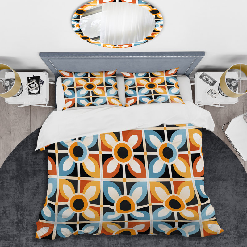 Ensemble de housse de couette Jowita, Housse de couette pour très grand lit et 2 très