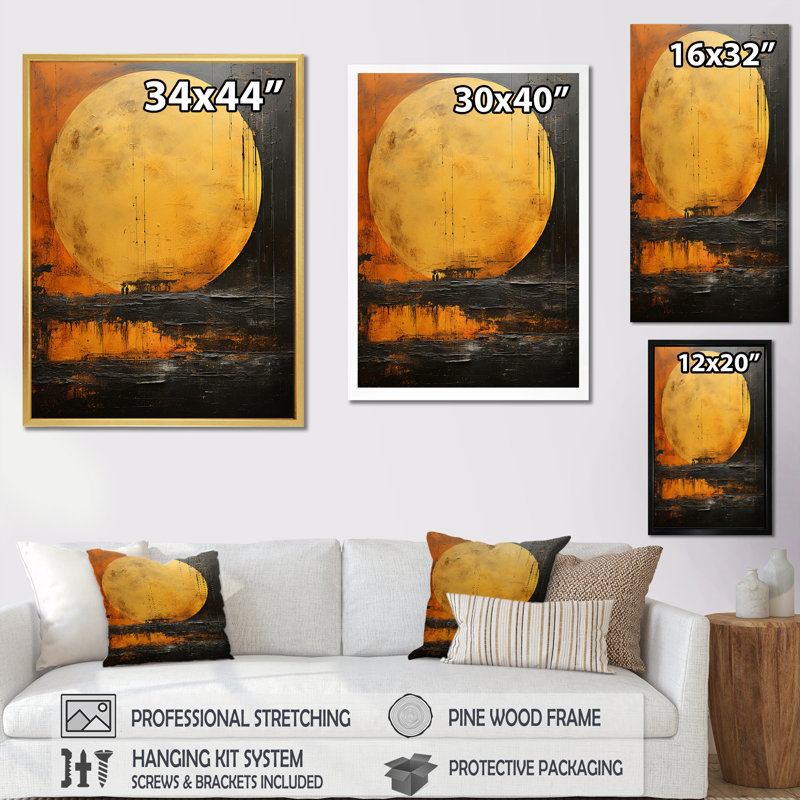 Luna Luna in Space - Our Solar System, reproduction d'art sur toile, Toile tendue, 32" H x 16" W
